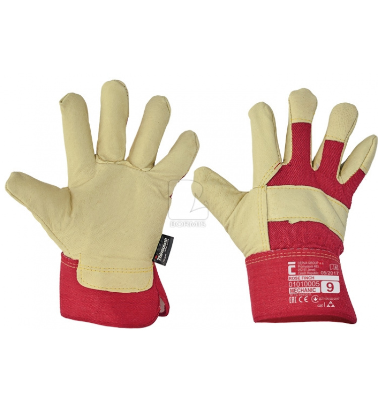Zimné pracovné rukavice - Rukavice ROSE FINCH