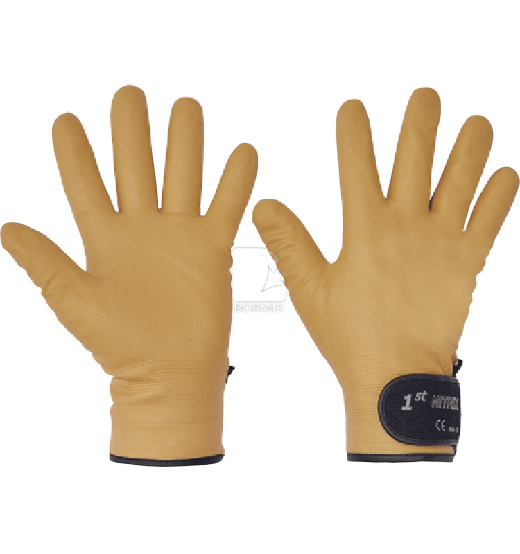 Zimné pracovné rukavice - Rukavice 1st NITRIX