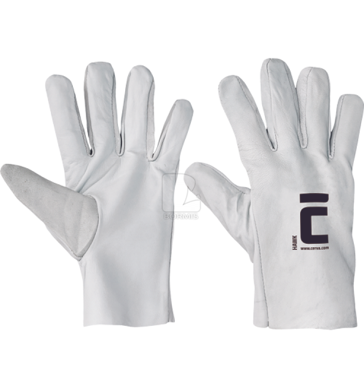 Kožené pracovné rukavice - Rukavice HAWK