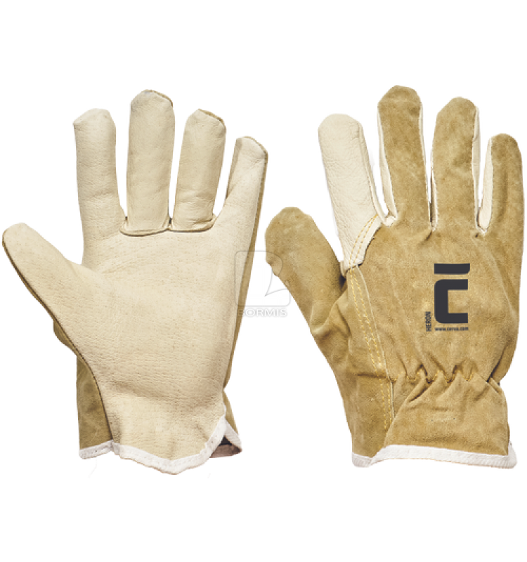 Kožené pracovné rukavice - Rukavice HERON