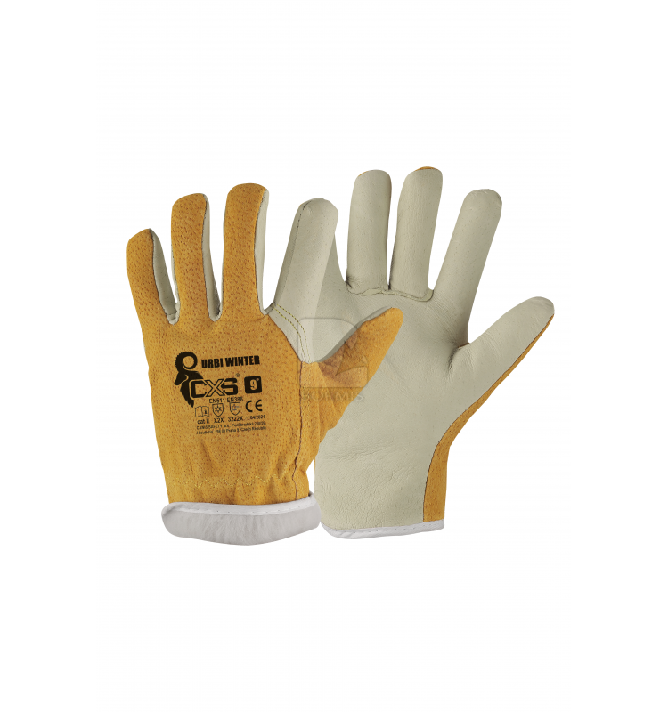 Zimné pracovné rukavice - Rukavice CXS URBI WINTER