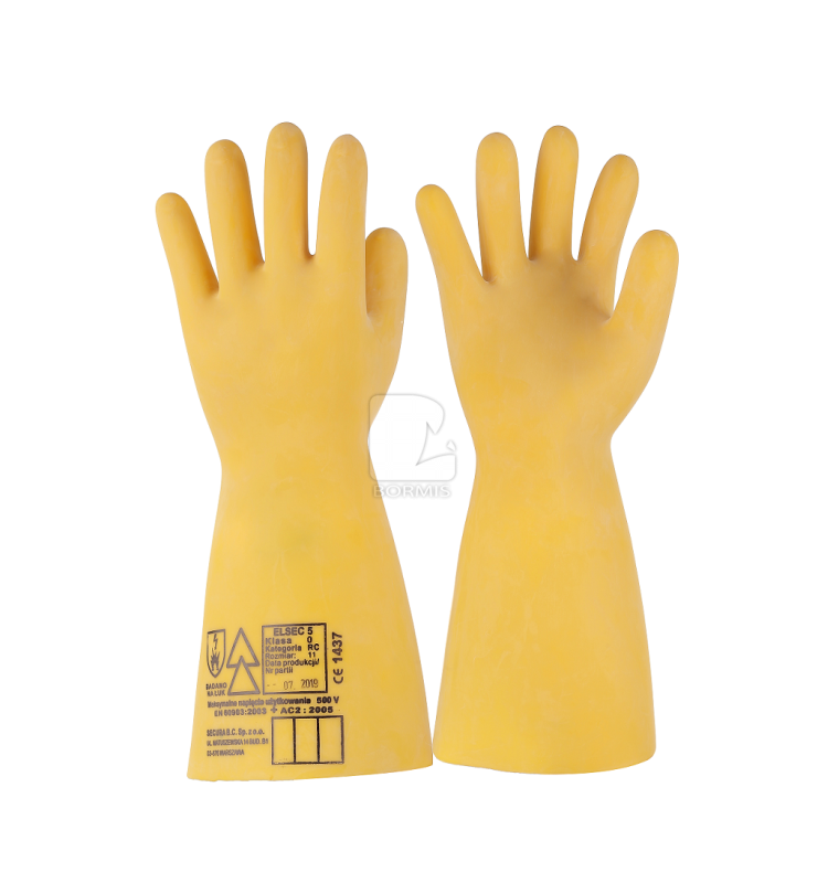 Dielektrické pracovné rukavice - Rukavice dielektrické CXS ELEKTRA 500V