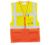 Reflexné vesty - Manažérska reflexná vesta S376