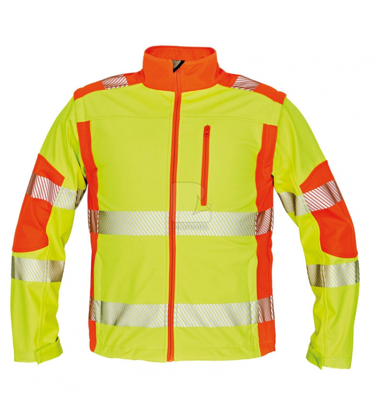 Reflexné bundy - Bunda LATTON 2v1 softshellová