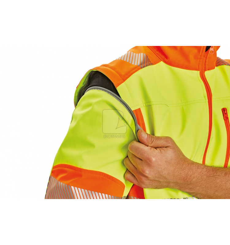 Reflexné bundy - Bunda LATTON 2v1 softshellová