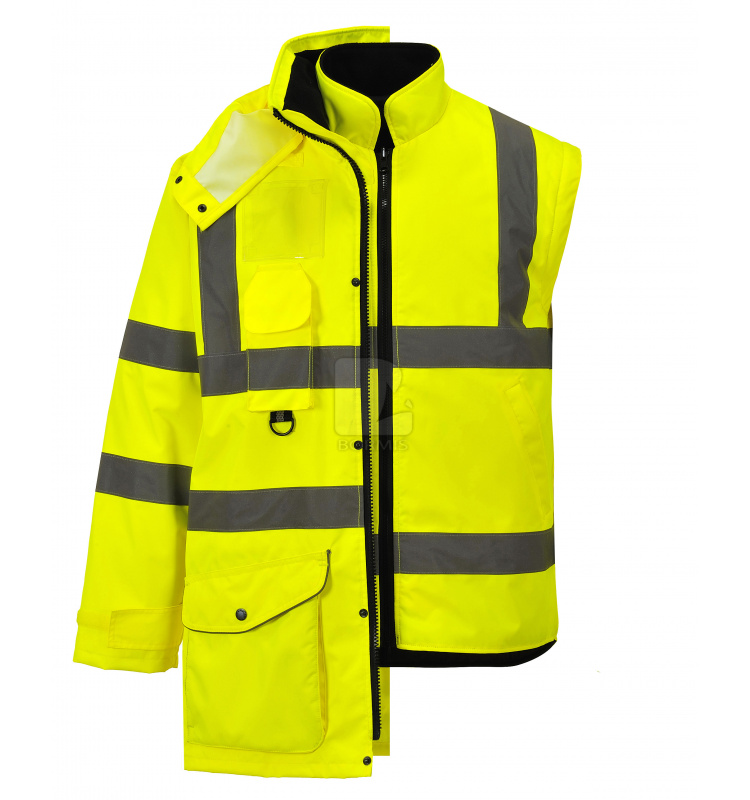 Reflexné bundy - Bunda TRAFFIC 7v1 S427