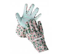 Textilné rukavice s terčíkmi - Rukavice AVOCET (12 párov)