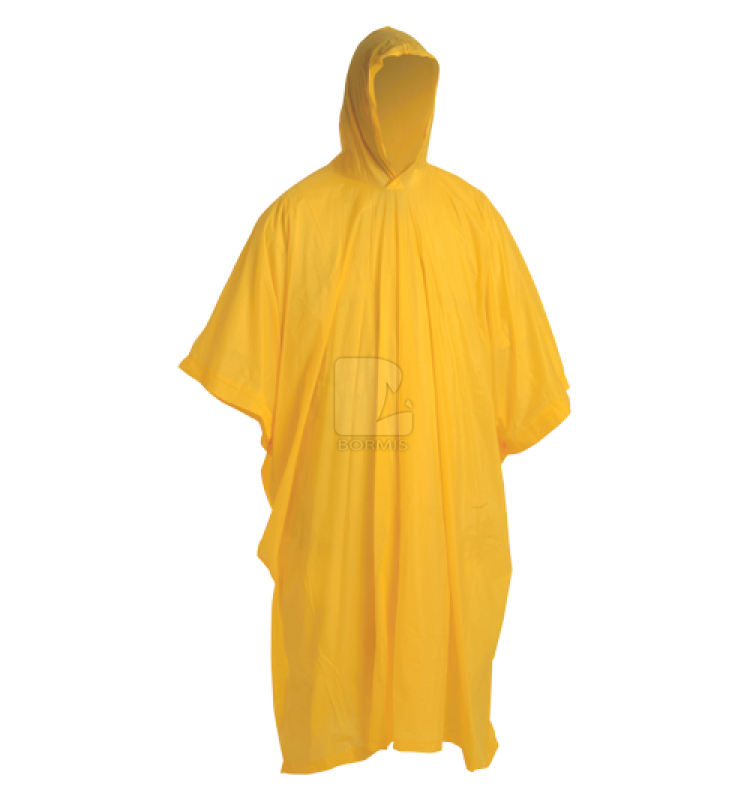 Pracovné odevy do dažďa - Pončo PVC žlté