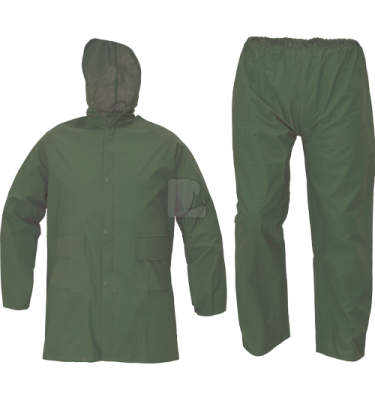 Pracovné odevy do dažďa - Oblek HYDRA zelený