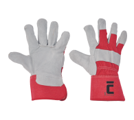 Kombinované pracovné rukavice - Rukavice EIDER RED