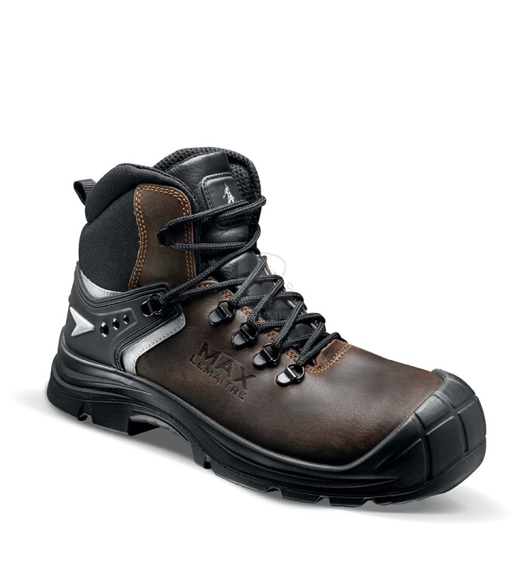 Členková pracovná obuv - LEMAITRE MAX UK BROWN S3 členková obuv