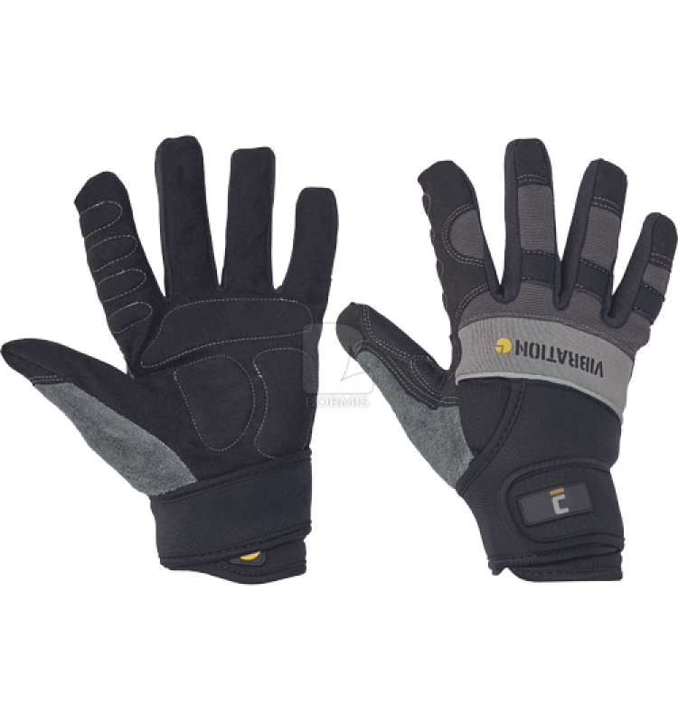 Antivibračné pracovné rukavice - Rukavice ČERVA NIGRA
