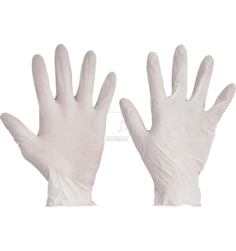 Jednorazové pracovné rukavice - Rukavice jednorázové ČERVA LOON latexové púdrované
