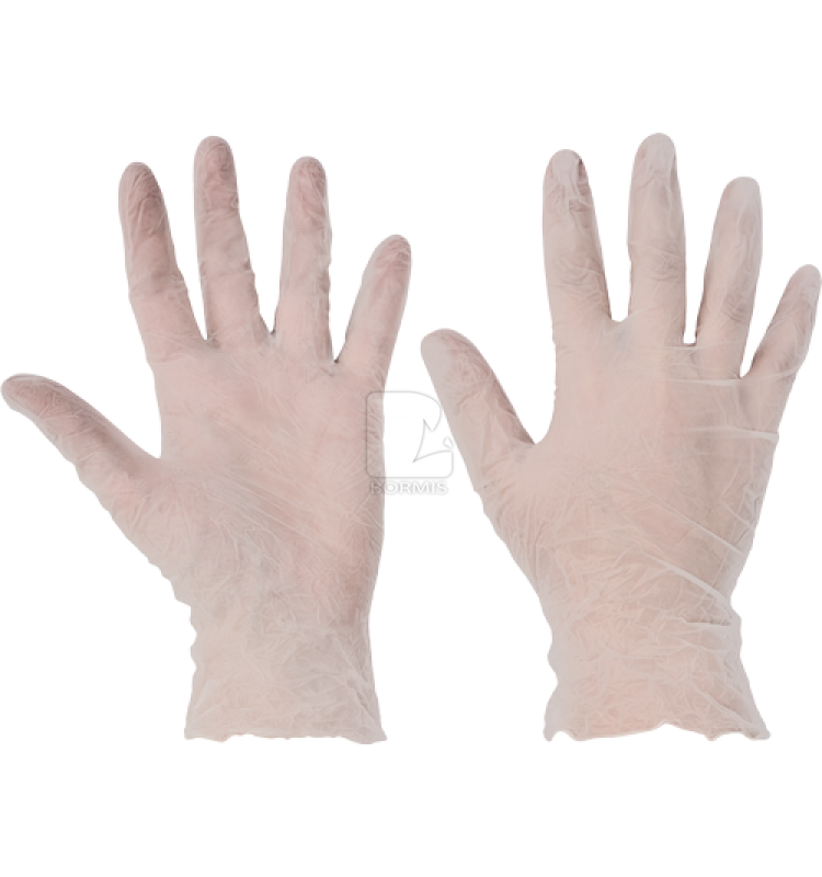 Jednorazové pracovné rukavice - Rukavice jednorázové ČERVA RAIL vinylové nepúdrovane