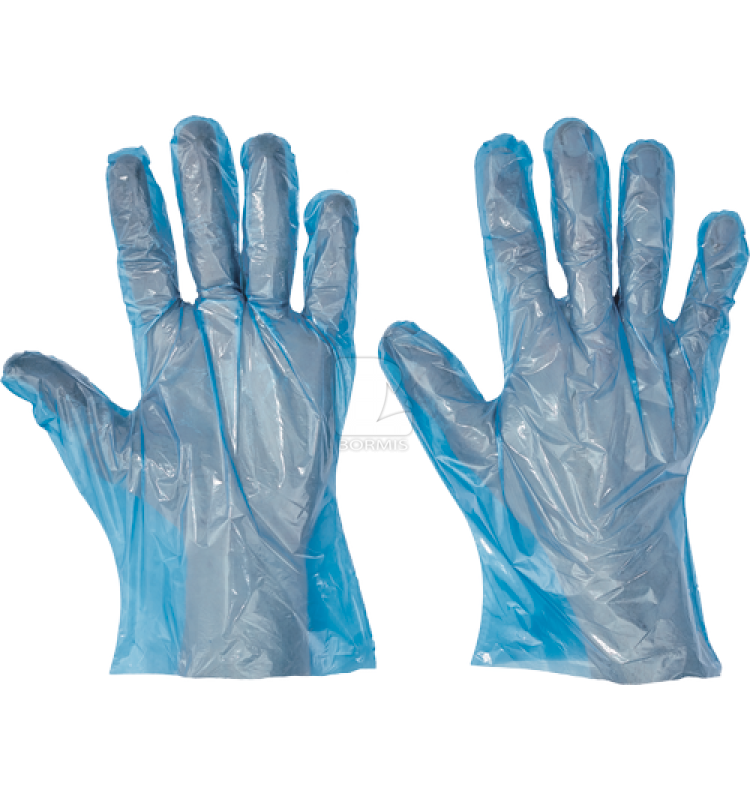 Jednorazové pracovné rukavice - Rukavice jednorázové ČERVA DUCK BLUE (500 ks)