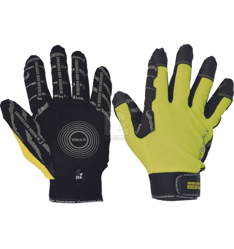 Antivibračné pracovné rukavice - Rukavice OS 1st VIBRA-X