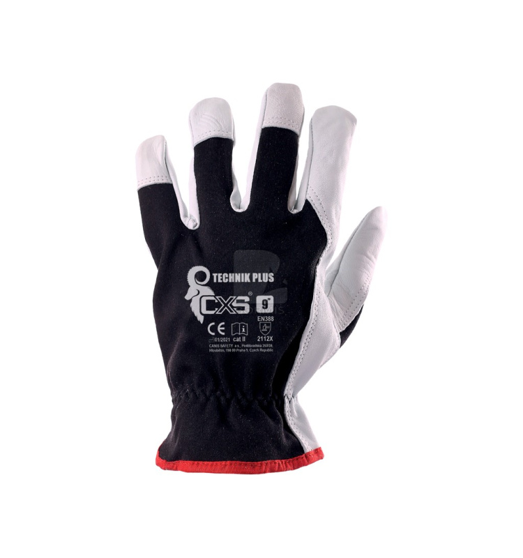 Kombinované pracovné rukavice - Rukavice kombinované CXS TECHNIK PLUS