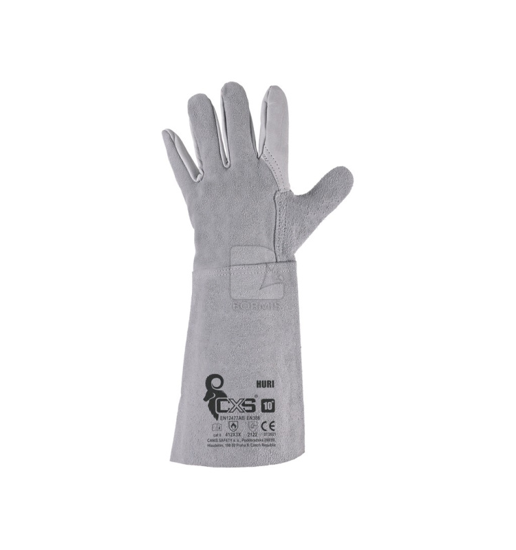 Zváračské kožené rukavice - Rukavice zváračské CXS HURI