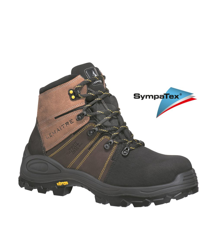 Členková pracovná obuv - LEMAITRE TREK BRUN S3 bezpečnostná členková obuv
